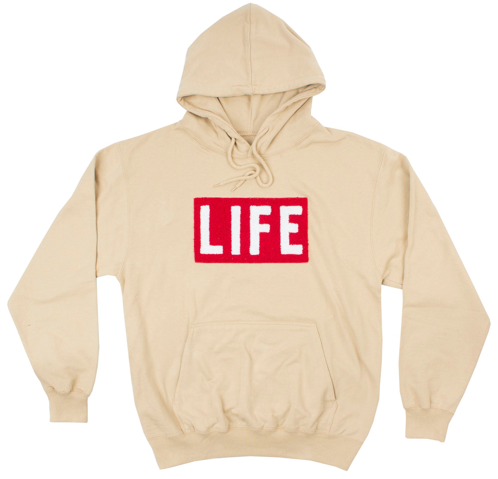 tan hoodie mens