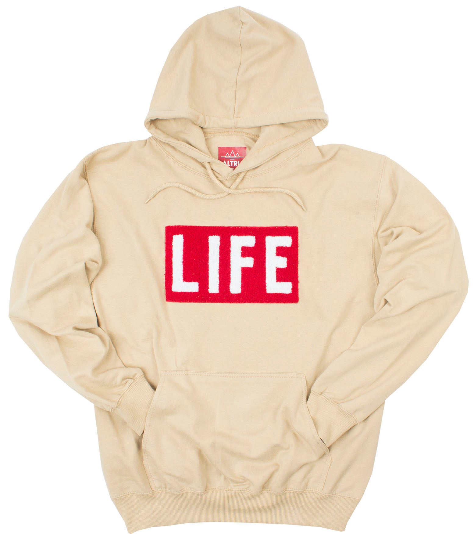 tan hoodie mens