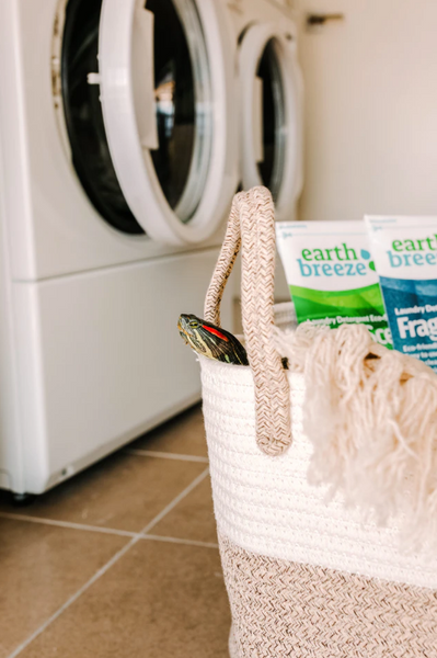 Earth-friendly laundry detergent care