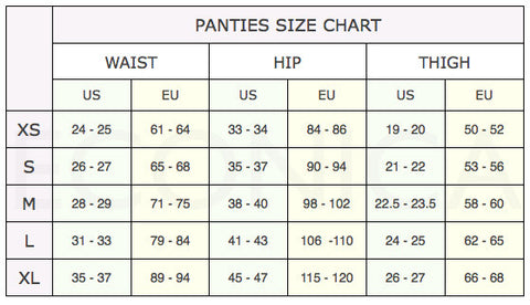 Canadian Women's Clothing Size Chart