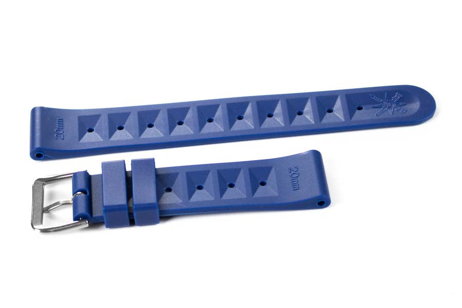 Rubber Waffle Strap 2.0 Navy