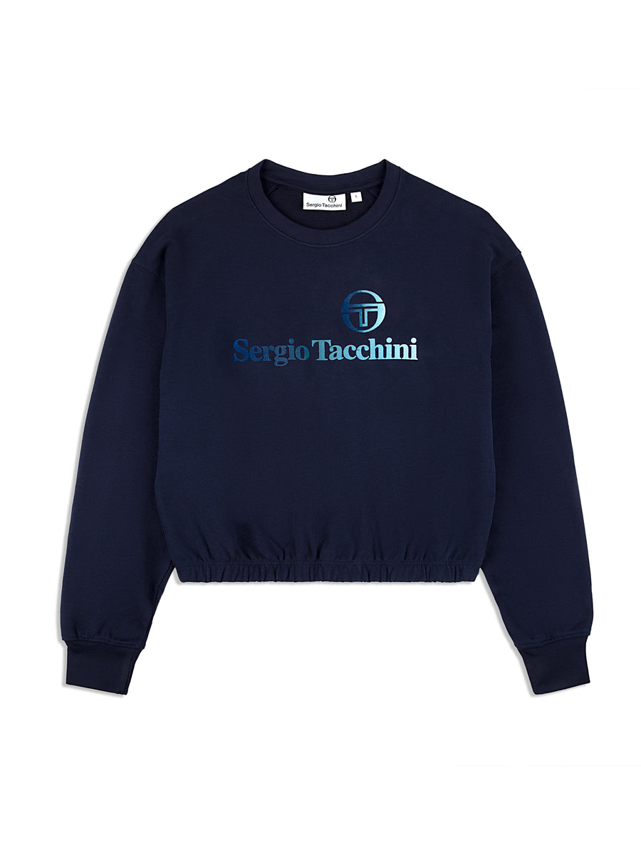 Women's Linea Sport Crewneck- Maritime Blue – Sergio Tacchini