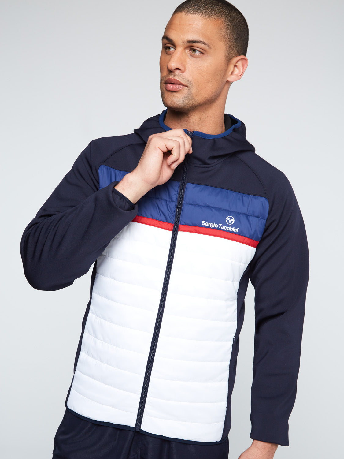 Nam Puffer Jacket - NIGHT SKY/BLUE PRINT – Sergio Tacchini