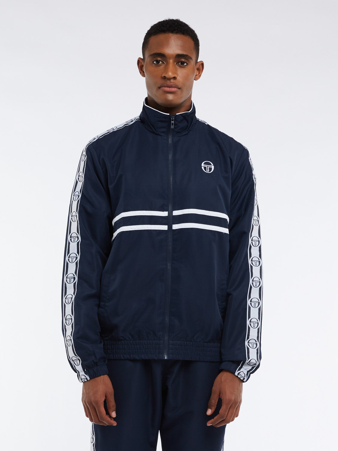 Doral Track Jacket - NAVY/WHITE – Sergio Tacchini