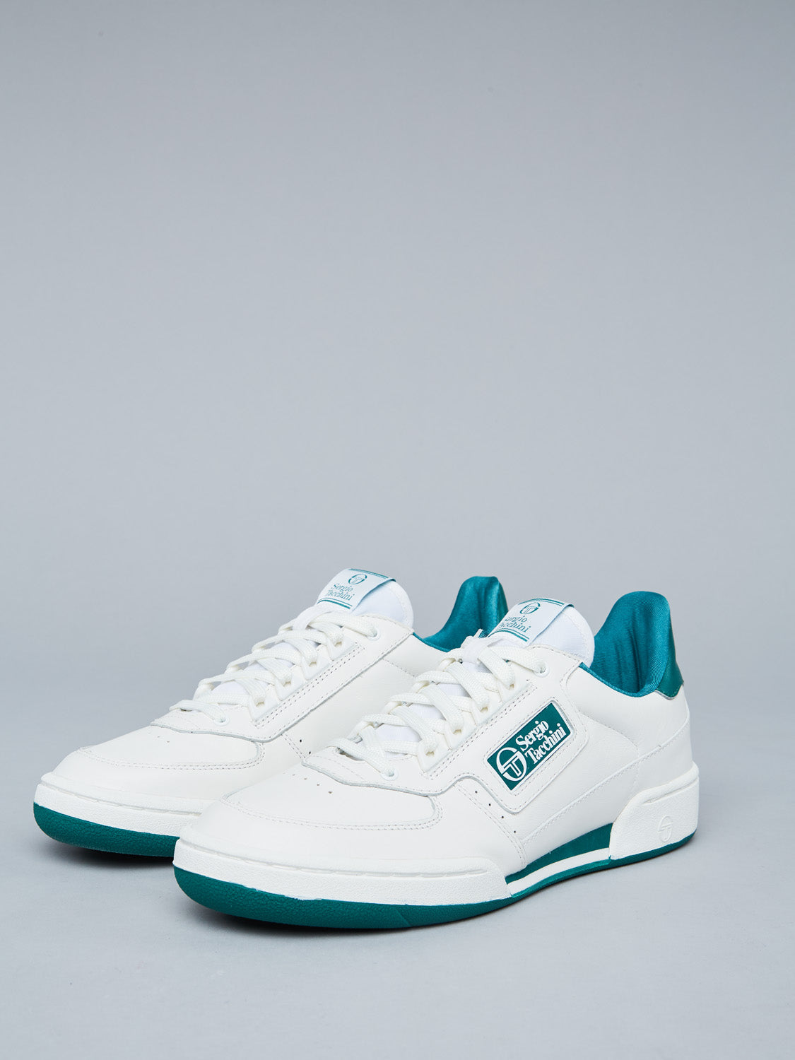 NEW YOUNG LINE SNEAKER - WHITE/FOREST GREEN – Sergio Tacchini