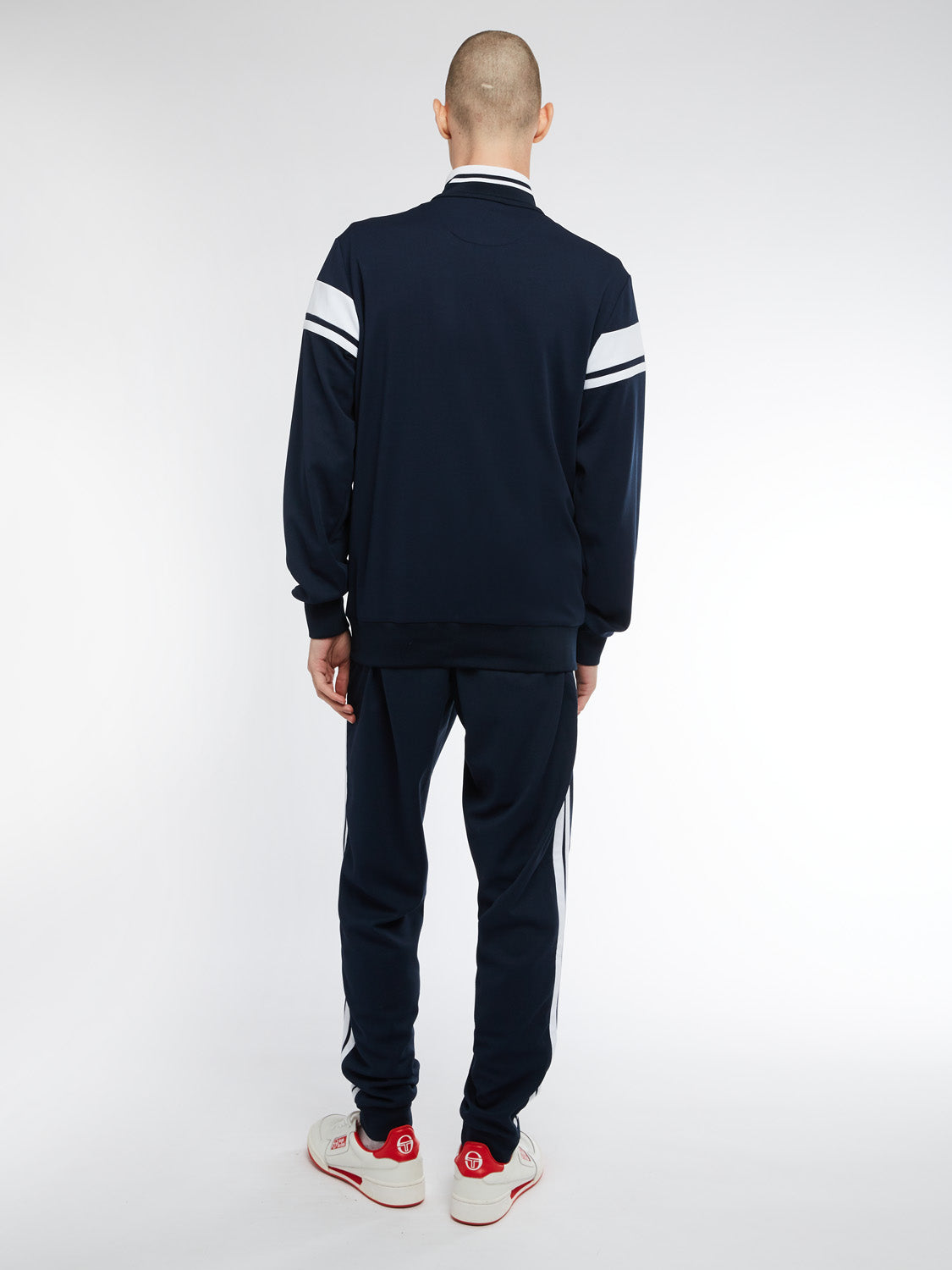 Damarindo Track Jacket Archivio - NAVY/WHITE – Sergio Tacchini