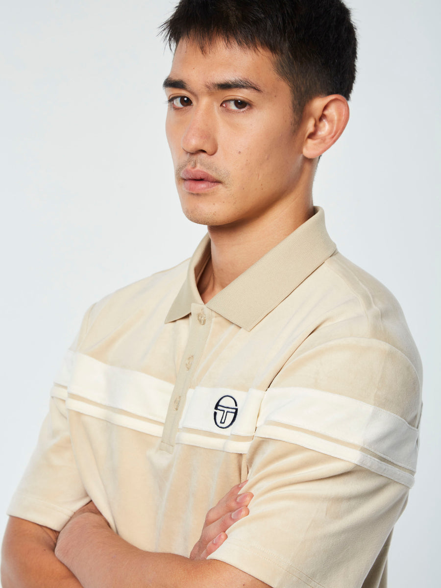 Sergio Tacchini Anzio Monogram Logo Polo