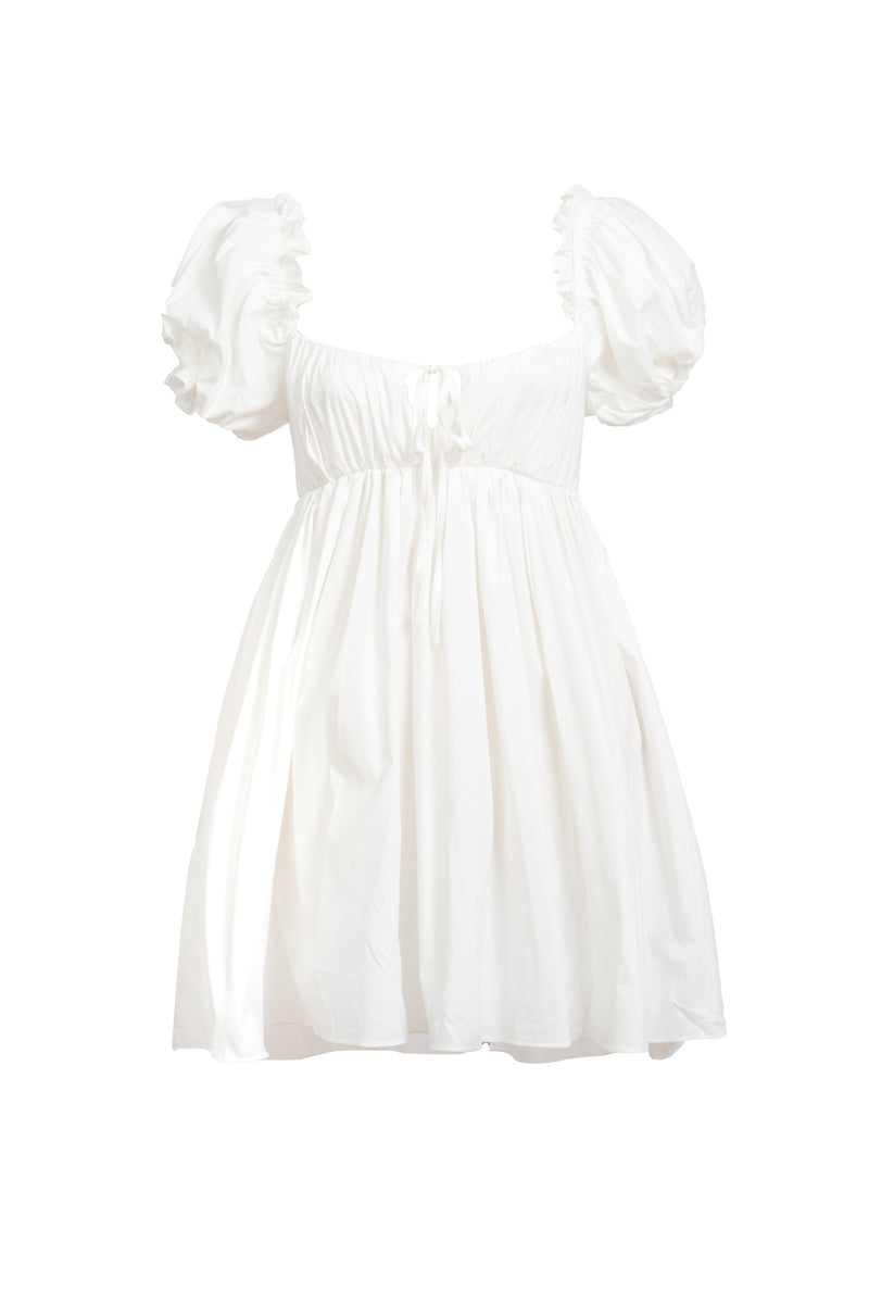 The White Bellina Mini Dress - Pre Order | Birthday Dress – Serpenti ...