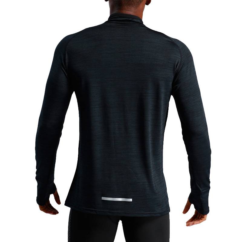 Men's Zipper Long Sleeve Compression T Shirts – CTHOPER