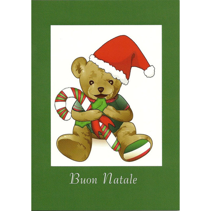 Buon Natale Card.Buon Natale Greeting Card Italian Children S Market