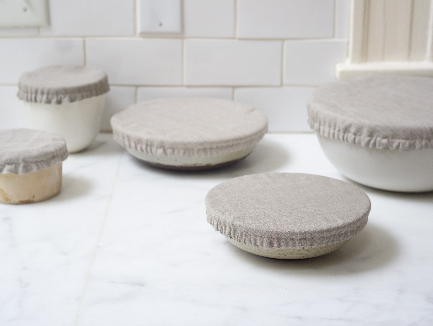 ambatalia linen dish covers