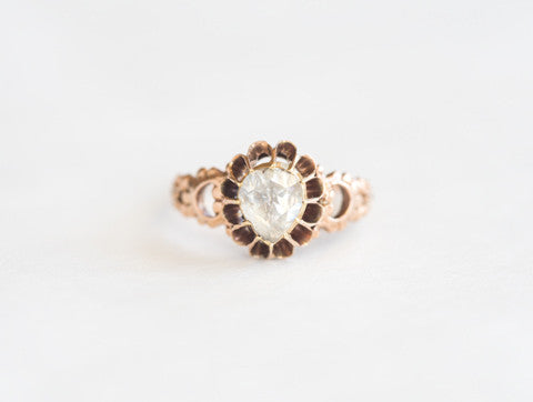 Antique Georgian Rosecut Diamond Ring