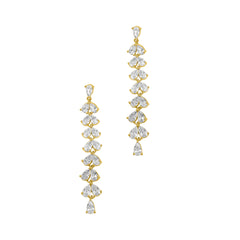 Adornia Pearl Huggie Drop Earrings gold – ADORNIA