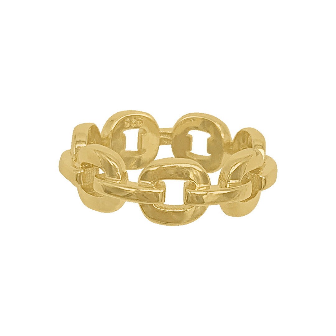Chain Link Ring gold