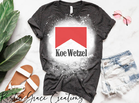 Rustic Grace Creations Koe Wetzel | Band Tee | Vintage Tshirt | Koe |Distressed Tee | Bella Canvas |unisex Tee XL