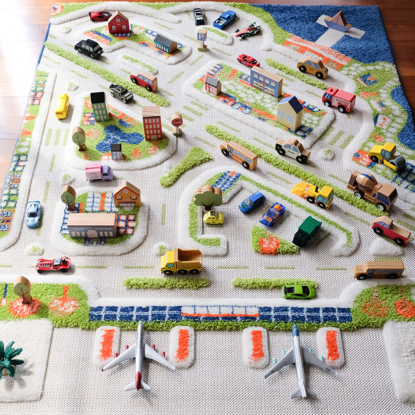 ivi play rug mini city large