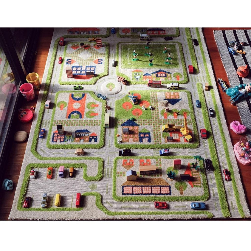 ivi play rug mini city large