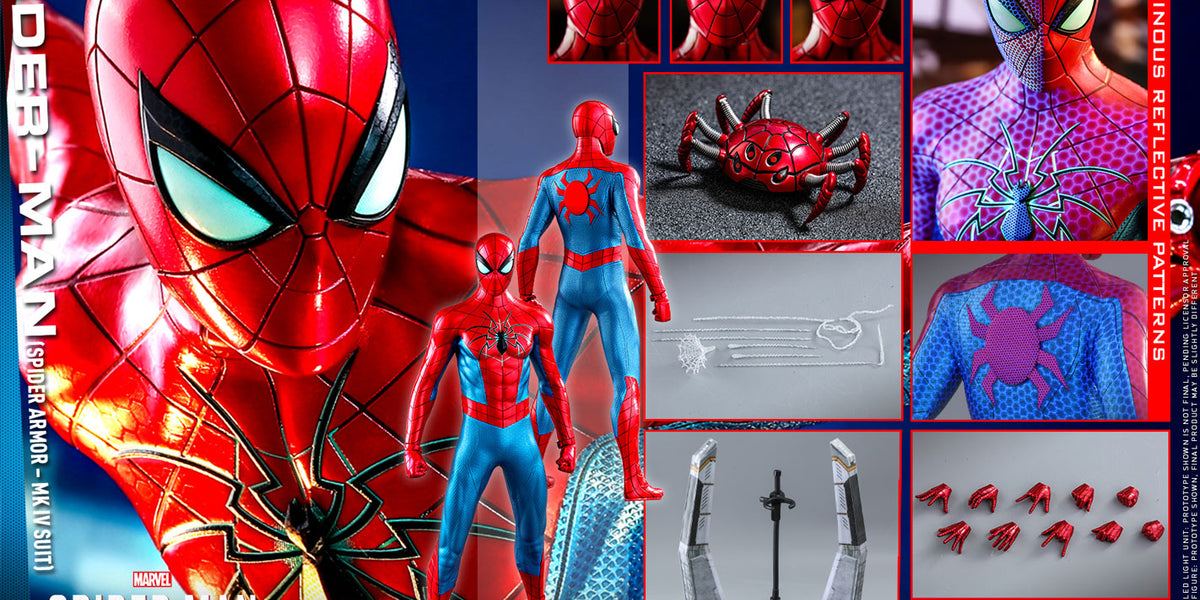 Marvel Spider-Man: Spider Armor MK IV Suit — Secret Compass