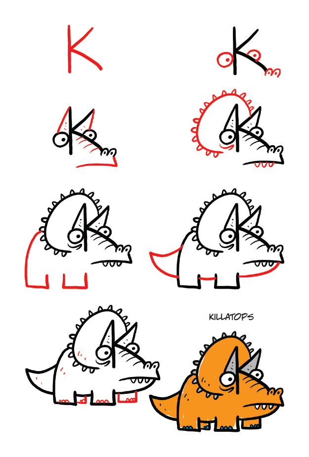 Drawing Dinosaurs For Kids Great How To Draw Books Shop Harptoons