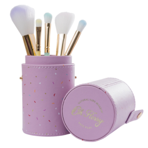 Oh Flossy 5-Piece Rainbow Brush Makeup Set