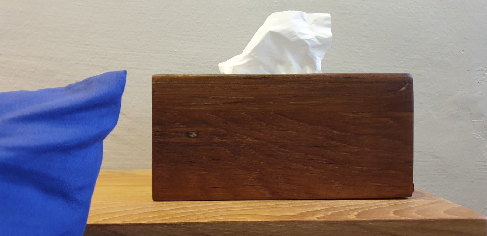 teak tissue box