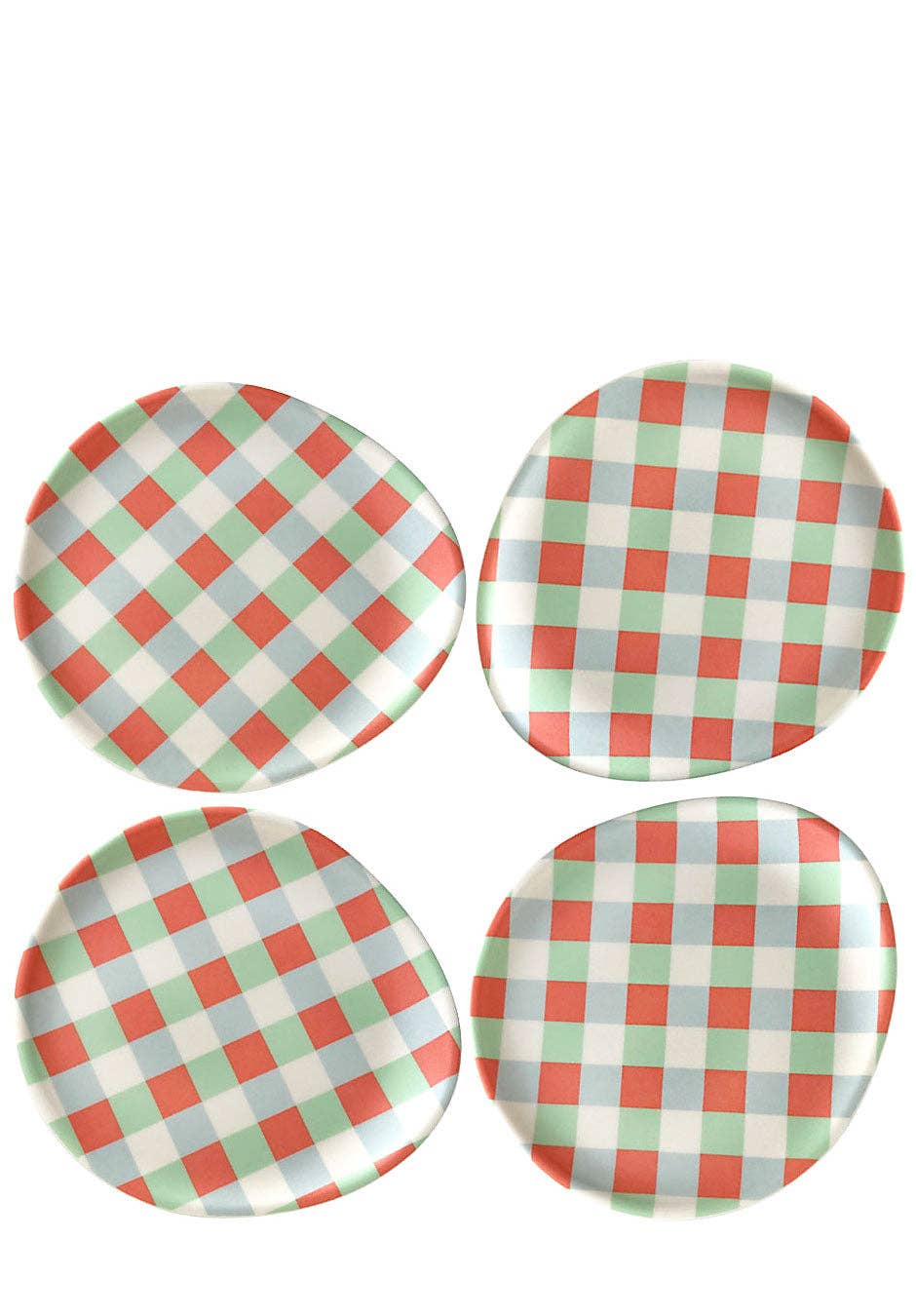 Xenia Taler - Gingham Coaster - Set of 4