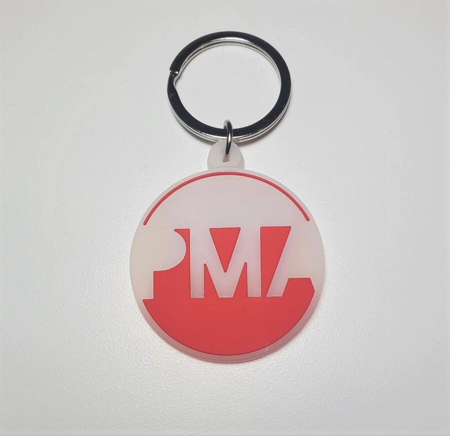 Keychain: PMA Logo Silicone — PMA Store at the Portland Museum of