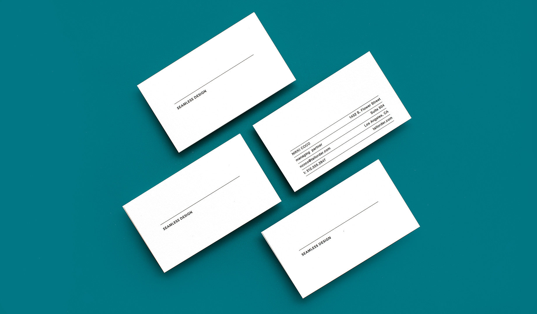 Themed Business Card Streamline Paper Chase Press