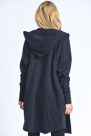 hoodie open front