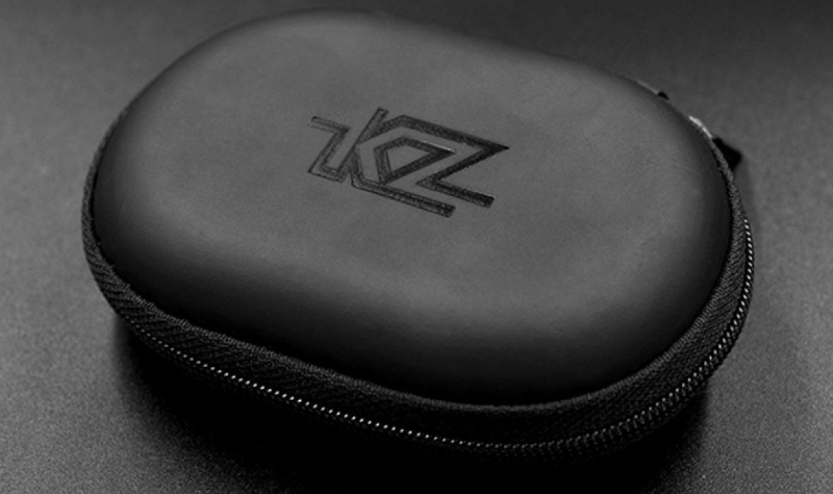 Headphone-Zone-KZ - Elliptical Pouch Earphone Case Zipper