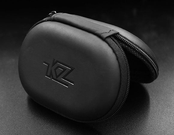 Headphone-Zone-KZ - Elliptical Pouch Earphone Case Zipper