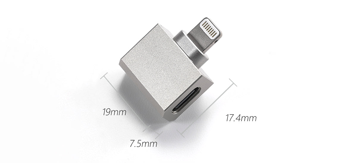 Headphone-Zone-ddHiFi - TC28i M2 Lightning to USB-C OTG Adapter
    