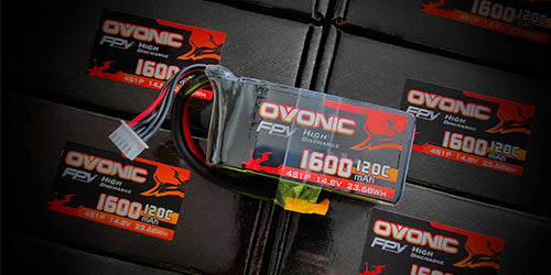 Ovonic 120C series for FPV racing drone