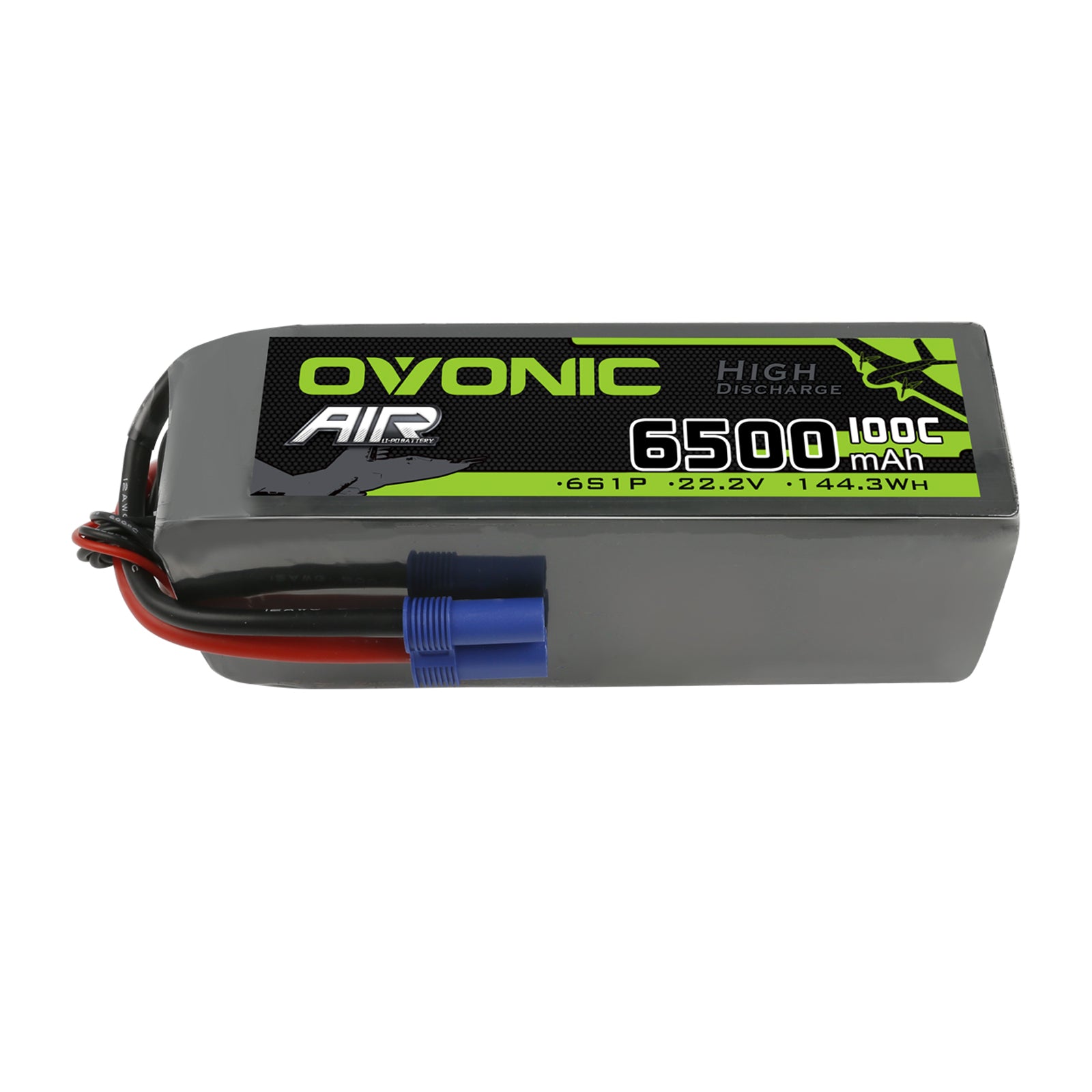 Ovonic 6S 22.2V 6500mAh 80C Lipo