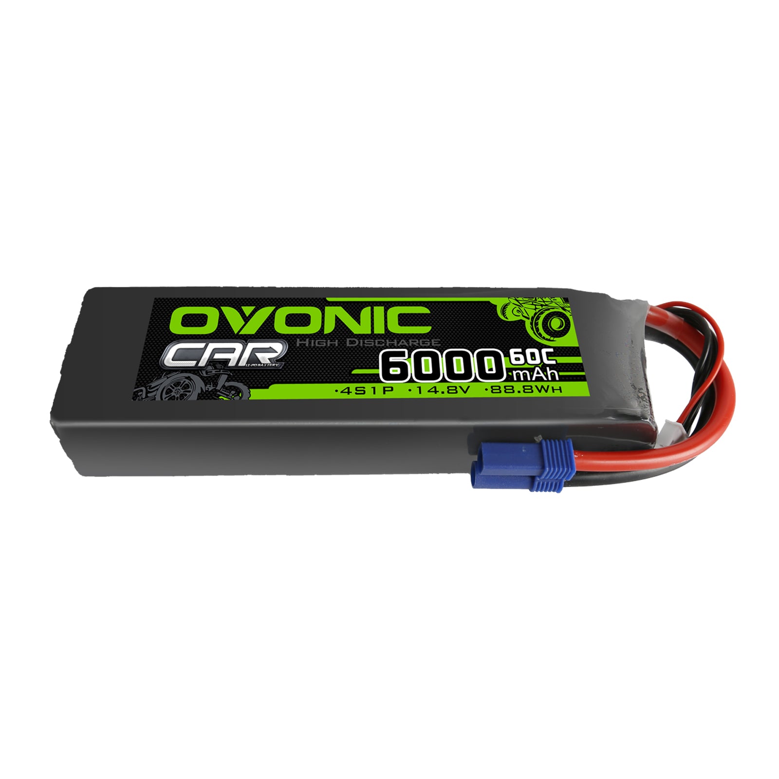 Ovonic CAR 4S 14.8V 6000mAh 60C LiPo