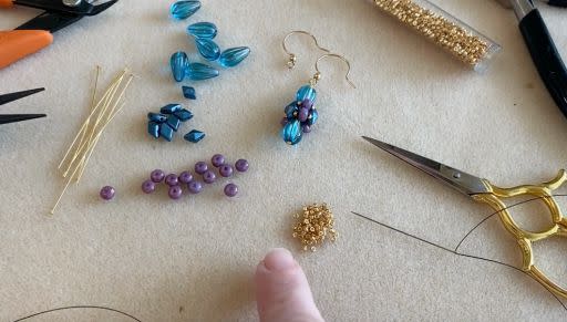 How to Make 7 Pairs of Earrings from 1 Czech Glass Bead Mix Recipe Box 