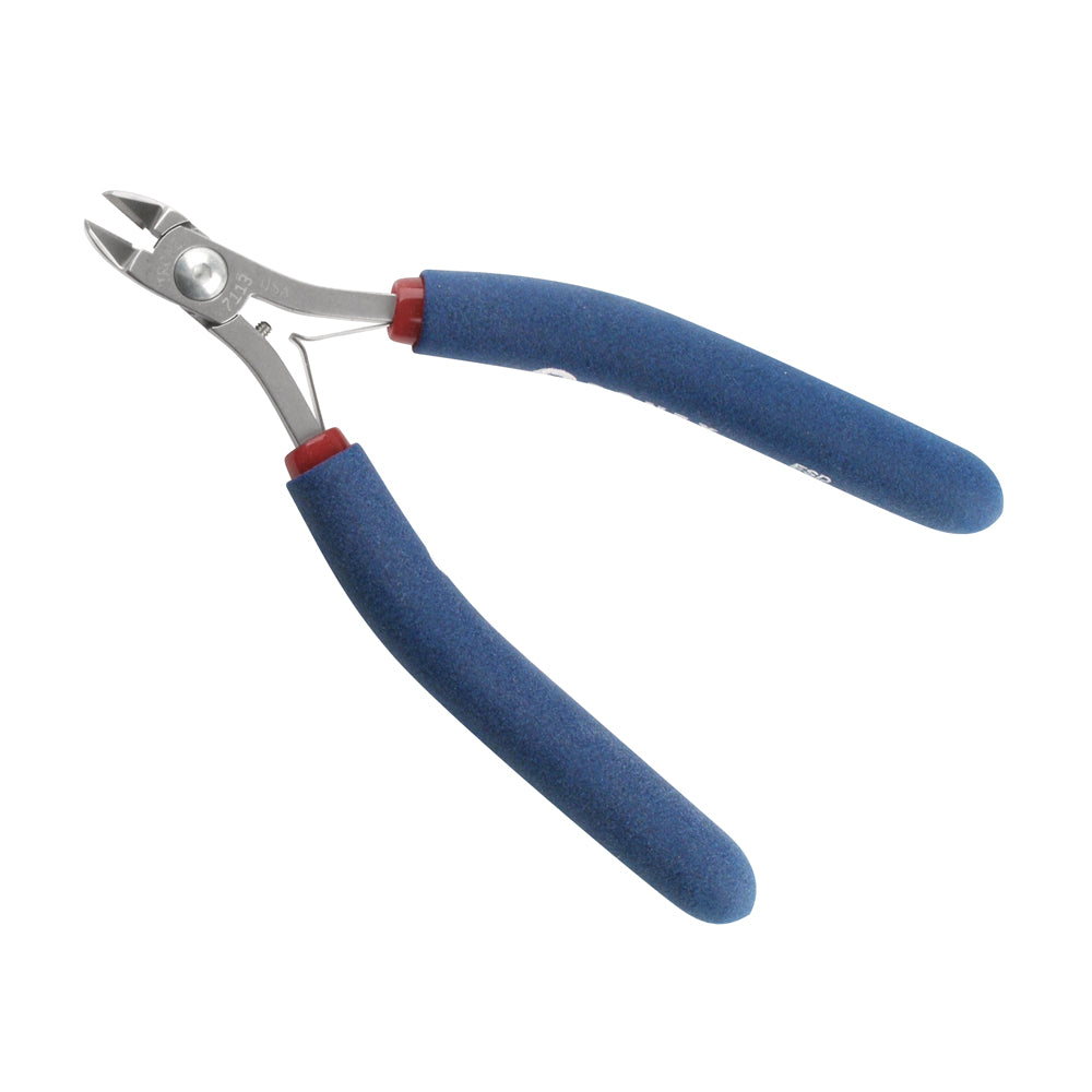 Tronex Tools, #7113 Oval Razor Flush Cutter Pliers, Relieved, with Ergonomic Handle, 5.6 Inches Long