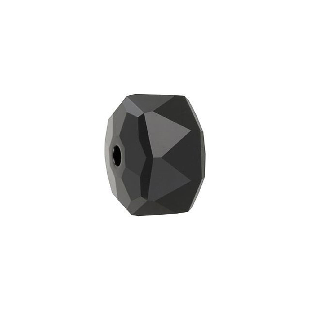 PRESTIGE Crystal, #5045 Rondelle Bead 8mm, Jet (1 Piece)