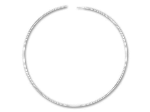 Nunn Design Silver-Plated Pewter Nickel Free 9mm Circle Bezel Earring Post  with Single Loop (1 Pair) 