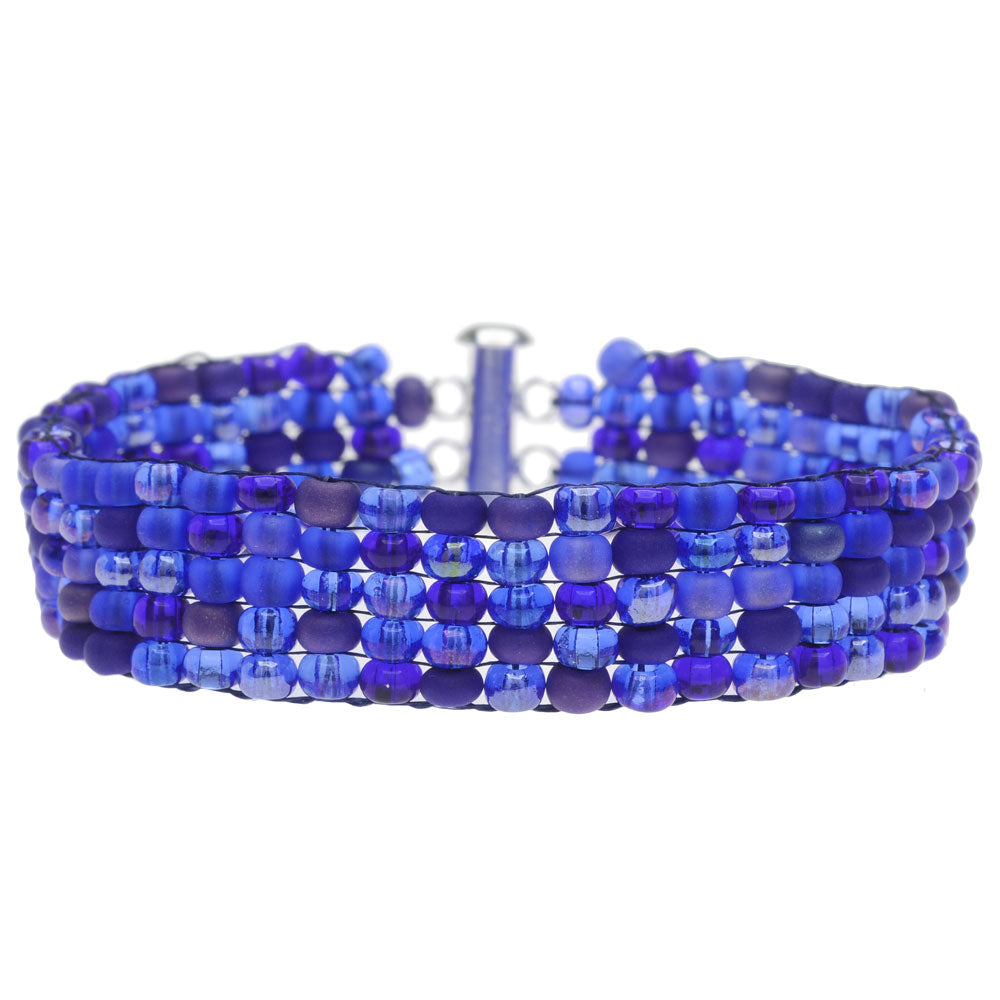 Blue Waters Loom Bracelet