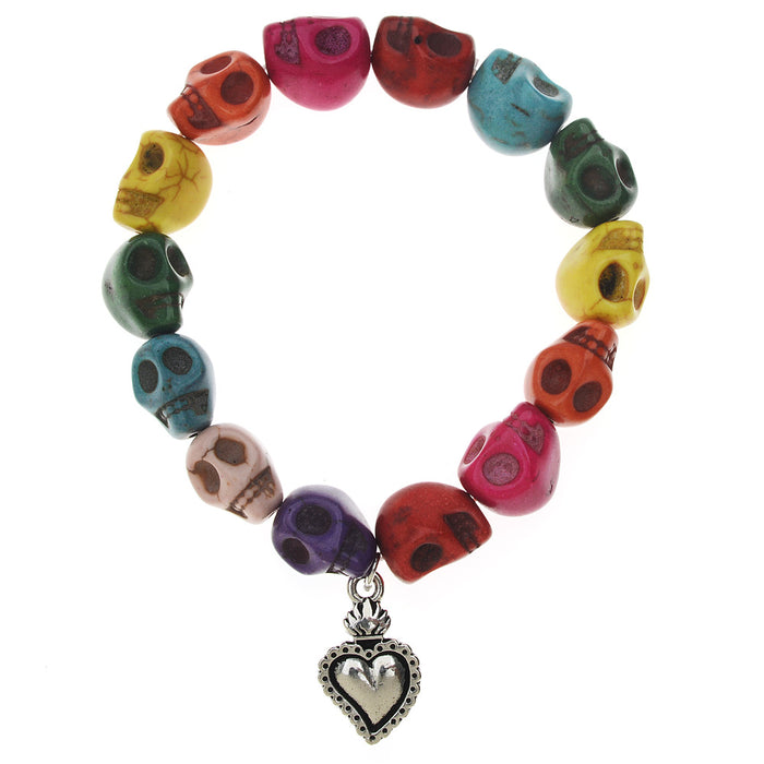 candy skull bracelet