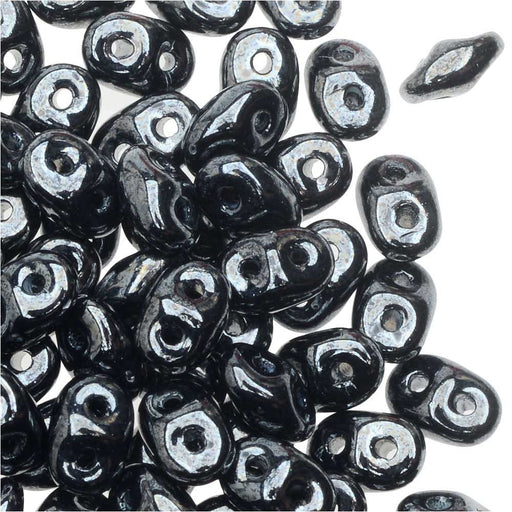 Czech Round Smooth Pressed Glass Beads in Jet black, 2mm, 3mm, 4mm, 6 -  Crystals and Beads for Friends