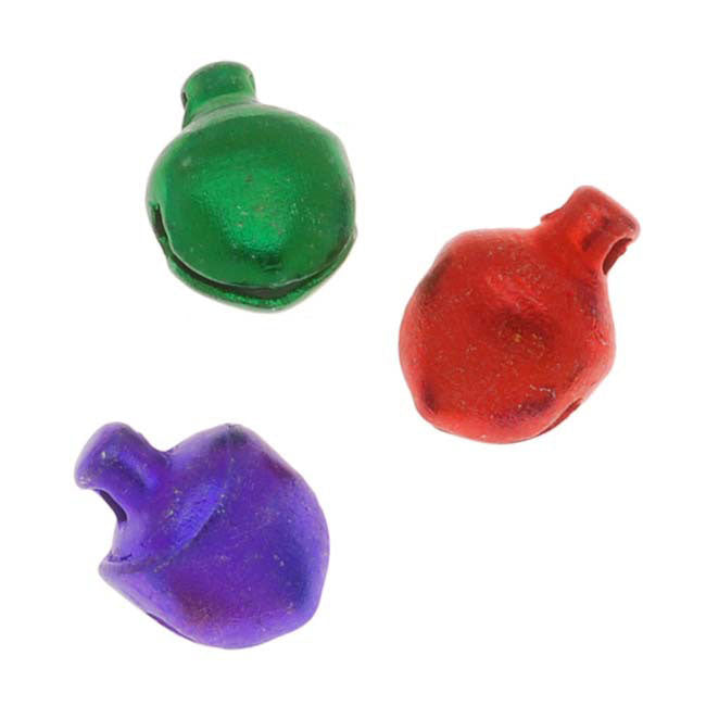 multi colored jingle bells