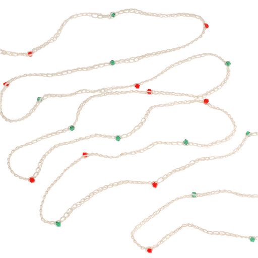 Retired - Beaded Crochet Christmas Tree Garland