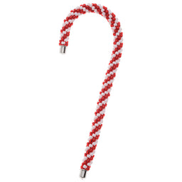 Red and White Kumihimo Candy Cane