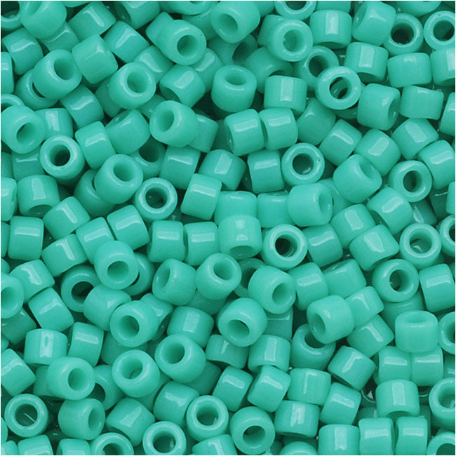 Miyuki Delica Seed Beads, 11/0 Size, Opaque Sea Opal DB1136 (2.5