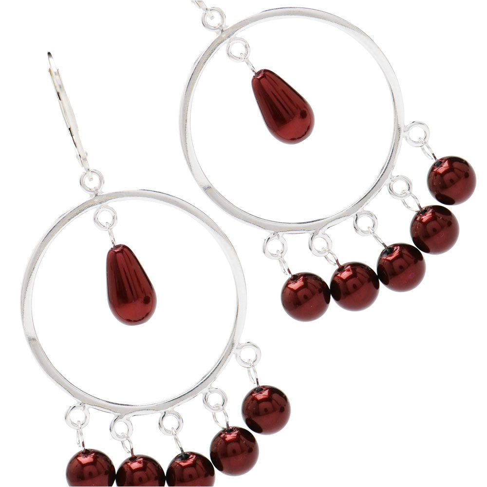 An Evening in Bordeaux Earrings