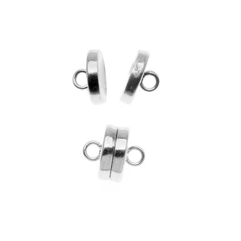 Cord Ends, Hook & Eye, Crimp Bead 1.4mm, Sterling Silver (2 Pairs) —  Beadaholique