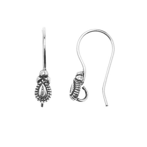 Earring Hooks, w/ Ball and Loop 21mm, Stainless Steel, (72 Pieces) —  Beadaholique