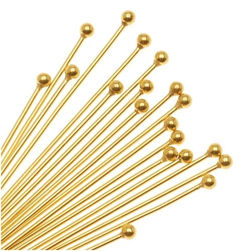 TOAOB 600pcs 30mm Eye Pins for Jewelry Making Mixed Colors Head Pins 21  Gauge Metal Wire